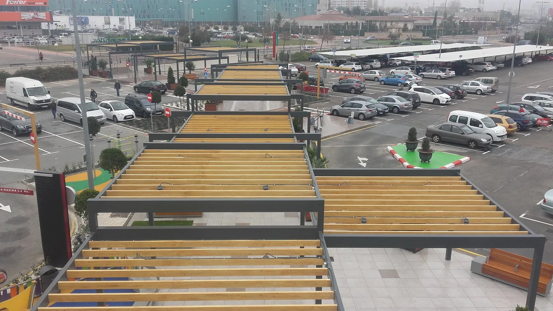 Estructura metálica ejecutada por Malla 3